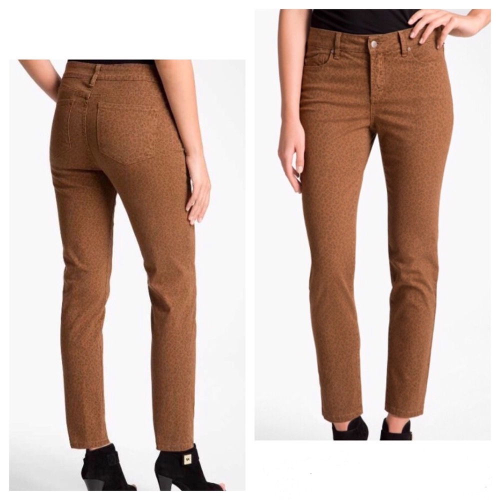 NYDJ Leopard Ankle Jean - Picture 2 of 8